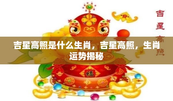 揭秘生肖运势，吉星高照下的生肖揭秘