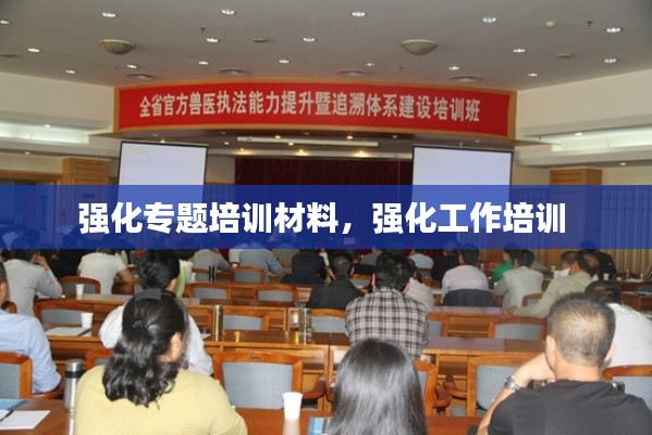 强化专题培训材料，强化工作培训 